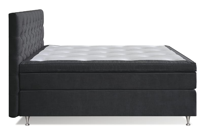 Sängpaket Paraiso Kontinentalsäng Medium - 160x200 cm Svart (+Fler val) - Kontinentalsäng