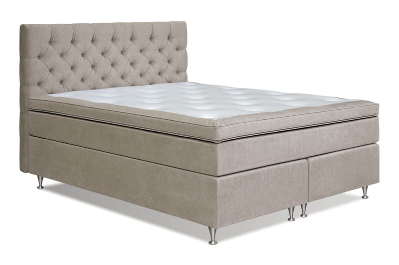 Sängpaket Paraiso Kontinentalsäng Fast - 160x200 cm Beige (+Fler val) - Kontinentalsäng - Komplett sängpaket