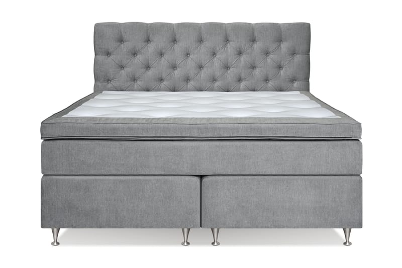 Sängpaket Paraiso Kontinentalsäng Fast - 160x200 cm Grå (+Fler val) - Möbler - Säng - Kontinentalsäng