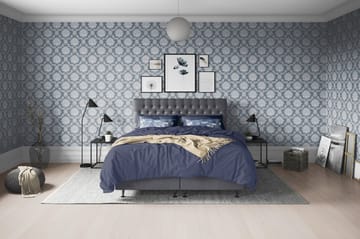 Sängpaket Paraiso Kontinentalsäng Fast/Medium - 160x200 cm Mörkgrå (+Fler val) - Möbler - Säng - Kontinentalsäng