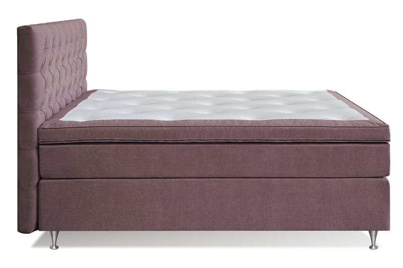 Sängpaket Paraiso Kontinentalsäng Fast/Medium - 160x200 cm Mörkrosa (+Fler val) - Möbler - Säng - Kontinentalsäng