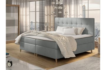 Sandham Kontinentalsäng 120x200 cm - Grå - Möbler - Säng - Kontinentalsäng