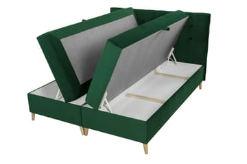 Sandham Kontinentalsäng 120x200 cm - Grå - Möbler - Säng - Kontinentalsäng
