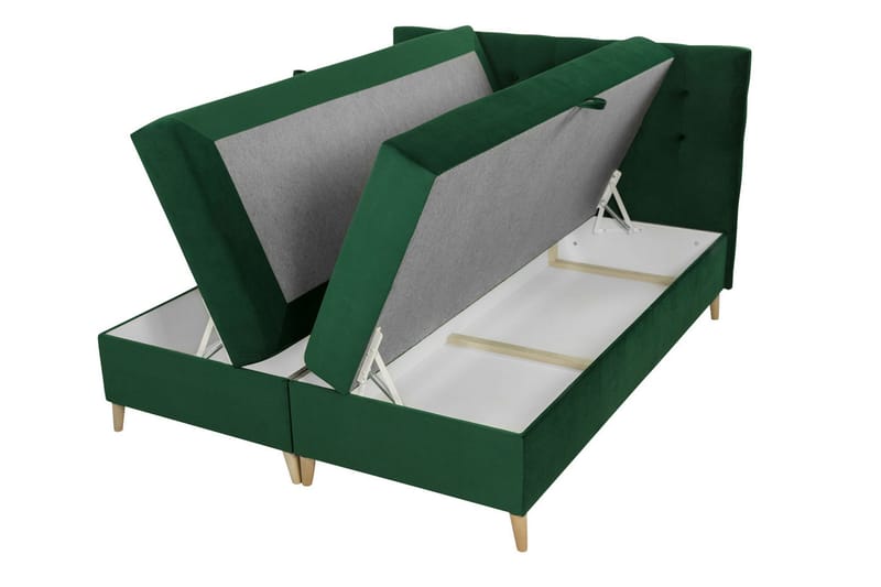 Sandham Kontinentalsäng 120x200 cm - Grå - Möbler - Säng - Kontinentalsäng