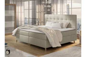 Sandham Kontinentalsäng 160x200 cm - Beige - Möbler - Säng - Kontinentalsäng