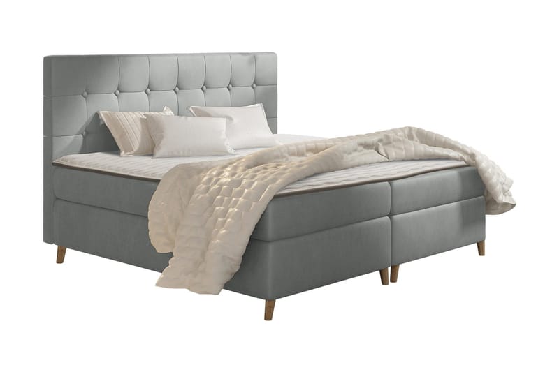 Sandham Kontinentalsäng 180x200 cm, Grå