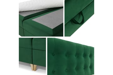 Sandham Kontinentalsäng 200x200 cm - Beige - Möbler - Säng - Kontinentalsäng