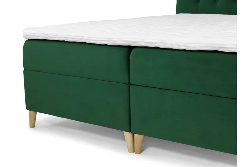 Sandham Kontinentalsäng 200x200 cm - Gul - Möbler - Säng - Kontinentalsäng