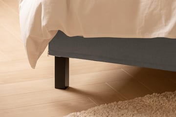 Scarlett Komplett Sängpaket 120x200 cm med skummadrass - Grå - Möbler - Säng - Kontinentalsäng