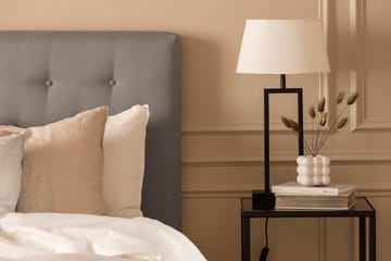 Scarlett Komplett Sängpaket 120x200 cm med skummadrass - Grå - Möbler - Säng - Kontinentalsäng