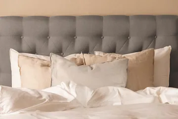 Scarlett Kontinentalsäng 120x200 Skummadrass - Grå - Möbler - Säng - Kontinentalsäng