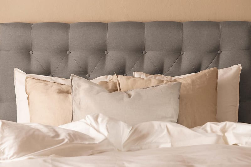 Scarlett Kontinentalsäng 120x200 Skummadrass - Grå - Möbler - Säng - Kontinentalsäng