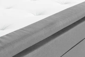Scarlett Kontinentalsäng 160x200 Skummadrass - Grå - Möbler - Säng - Kontinentalsäng