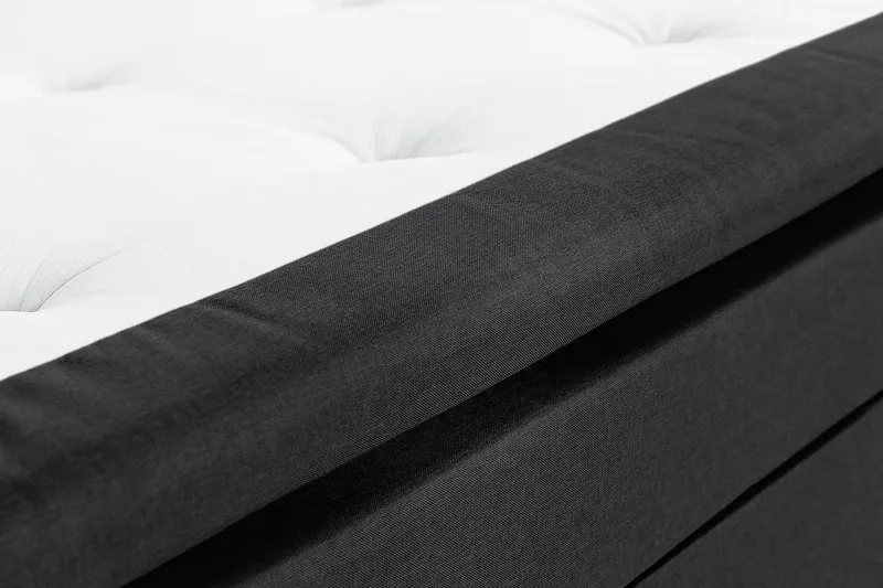 Scarlett Kontinentalsäng 180x200 Latexmadrass - Svart - Möbler - Säng - Kontinentalsäng