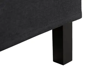 Scarlett Kontinentalsäng 180x200 Latexmadrass - Svart - Möbler - Säng - Kontinentalsäng