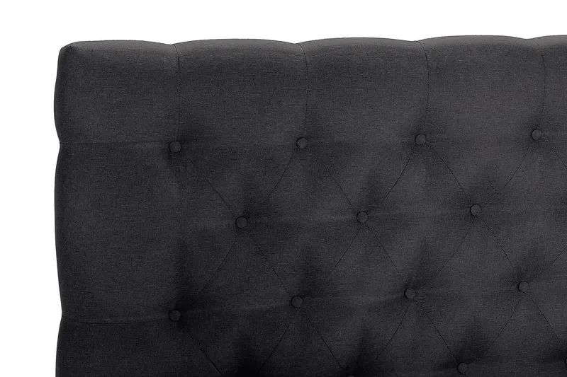 Scarlett Kontinentalsäng 180x200 Latexmadrass - Svart - Möbler - Säng - Kontinentalsäng