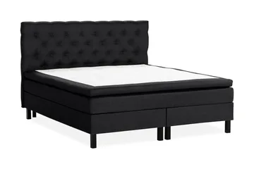 Scarlett Kontinentalsäng 180x200 Skummadrass - Svart - Möbler - Säng - Kontinentalsäng