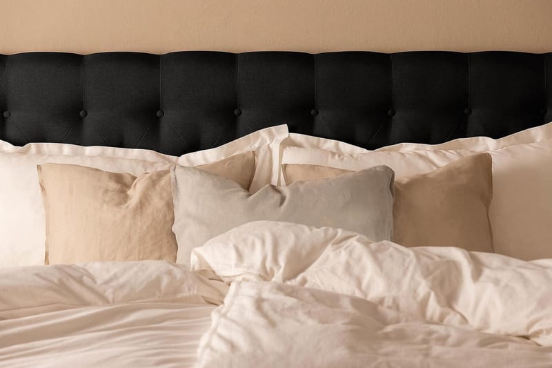 Scarlett Kontinentalsäng 180x200 Skummadrass - Svart - Möbler - Säng - Kontinentalsäng