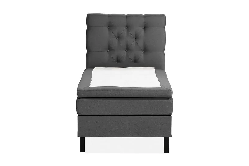 Scarlett Kontinentalsäng 90x200 Latexmadrass - Mörkgrå - Möbler - Säng - Kontinentalsäng