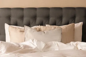 Scarlett Kontinentalsäng 90x200 Latexmadrass - Mörkgrå - Möbler - Säng - Kontinentalsäng