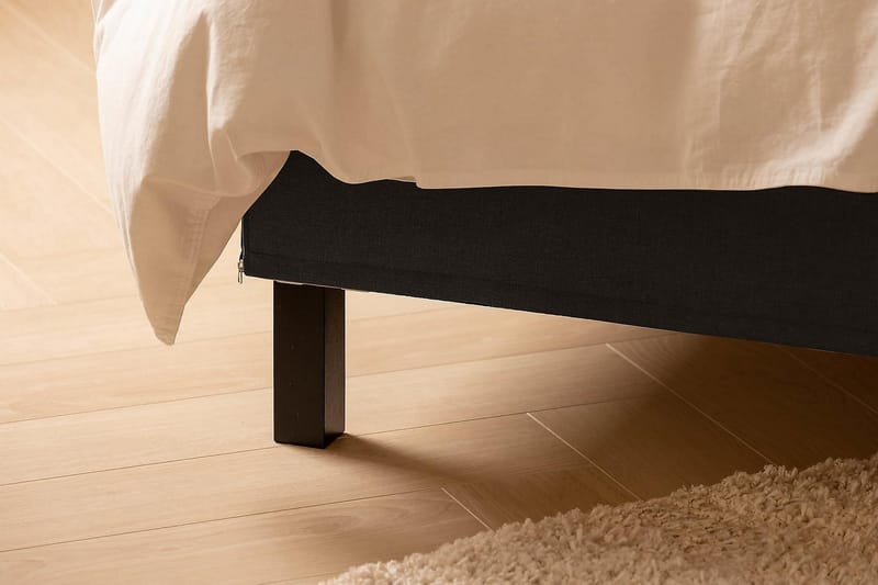 Scarlett Kontinentalsäng 90x200 Latexmadrass - Mörkgrå - Möbler - Säng - Kontinentalsäng