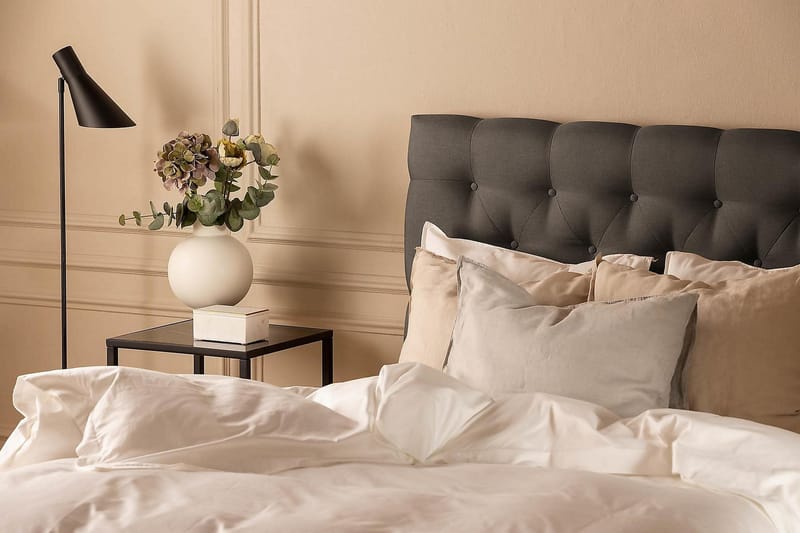 Scarlett Kontinentalsäng 90x200 Latexmadrass - Mörkgrå - Möbler - Säng - Kontinentalsäng