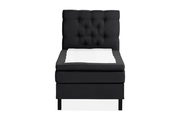 Utan sänggavel - Svart