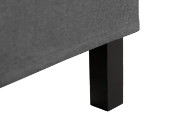 Scarlett Kontinentalsäng 90x200 Skummadrass - Mörkgrå - Möbler - Säng - Kontinentalsäng