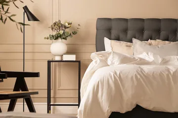 Scarlett Kontinentalsäng 90x200 Skummadrass - Mörkgrå - Möbler - Säng - Kontinentalsäng