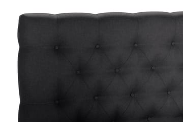 Scarlett Sängpaket 180x200 Skummadrass - Djuphäftad gavel Svart - Möbler - Säng - Kontinentalsäng