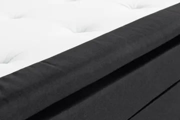 Scarlett Sängpaket 180x200 Skummadrass - Djuphäftad gavel Svart - Möbler - Säng - Kontinentalsäng