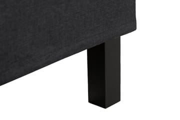 Scarlett Sängpaket 90x200 Memorymadrass - Knappad gavel Svart - Möbler - Säng - Kontinentalsäng