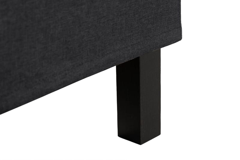 Scarlett Sängpaket 90x200 Memorymadrass - Knappad gavel Svart - Möbler - Säng - Kontinentalsäng