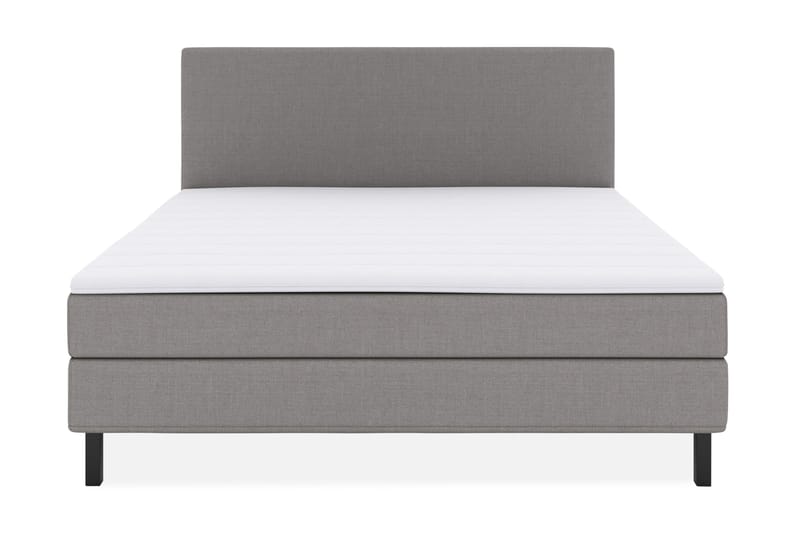 Select No 1 Komplett Sängpaket 180x200, Ljusgrå/Svart