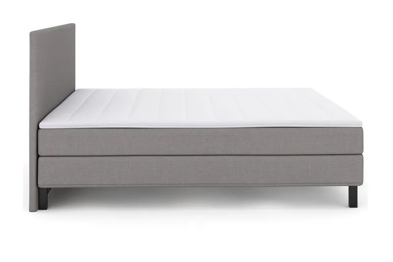 Select No 1 Komplett Sängpaket 180x200 - Ljusgrå/Svart - Möbler - Säng - Kontinentalsäng