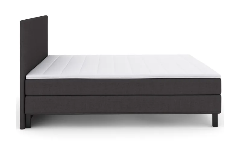 Select No 1 Komplett Sängpaket 180x200 - Mörkgrå/Svart - Möbler - Säng - Kontinentalsäng