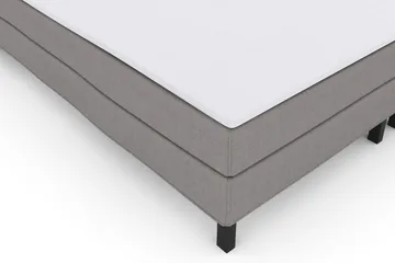 Select No 1 Komplett Sängpaket 210x210 - Ljusgrå/Svart - Möbler - Säng - Kontinentalsäng