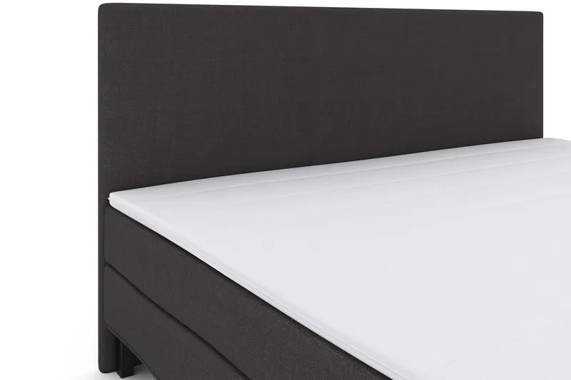 Select No 1 Komplett Sängpaket 210x210 - Mörkgrå/Svart - Möbler - Säng - Kontinentalsäng