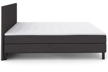 Select No 1 Komplett Sängpaket 210x210 - Mörkgrå/Svart - Möbler - Säng - Kontinentalsäng