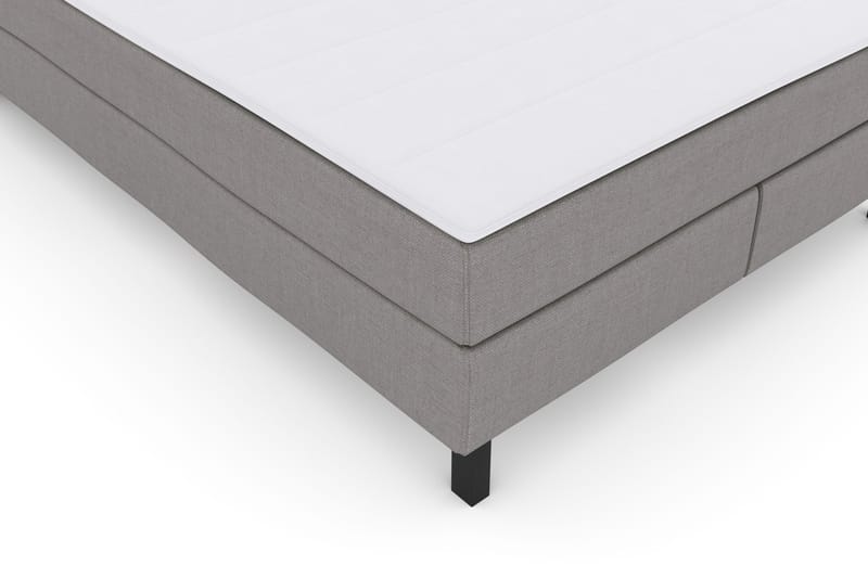 Select No 2 Komplett Sängpaket 140x200 - Ljusgrå/Svart - Möbler - Säng - Kontinentalsäng