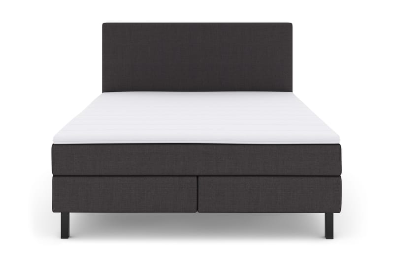 Select No 2 Komplett Sängpaket 160x200, Mörkgrå/Svart