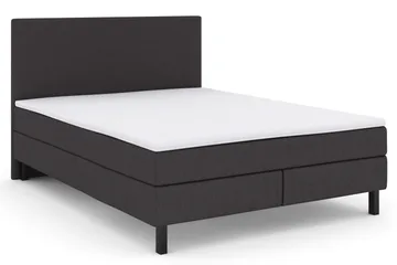Select No 2 Komplett Sängpaket 160x200 - Mörkgrå/Svart - Möbler - Säng - Kontinentalsäng