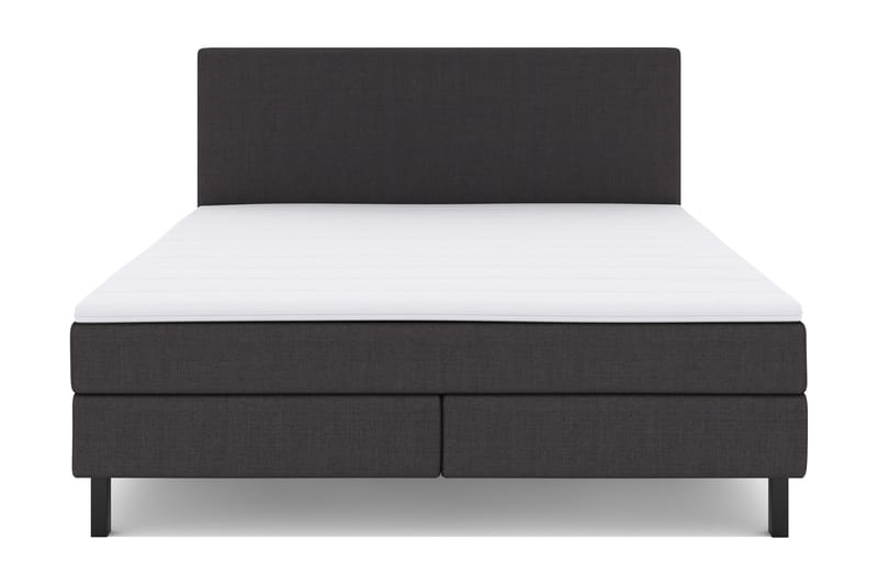 Select No 2 Komplett Sängpaket 180x200, Mörkgrå/Svart