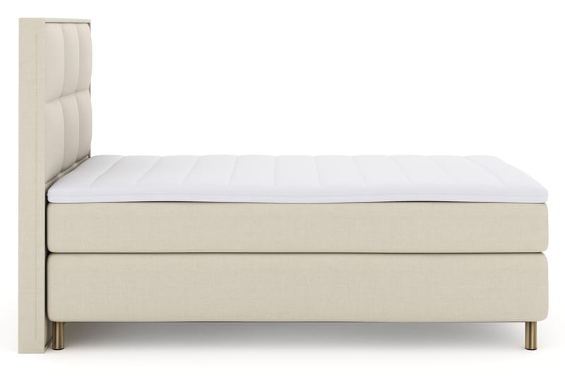 Select No 3 Komplett Sängpaket 120x200 Fast - Beige/Koppar - Möbler - Säng - Enkelsäng