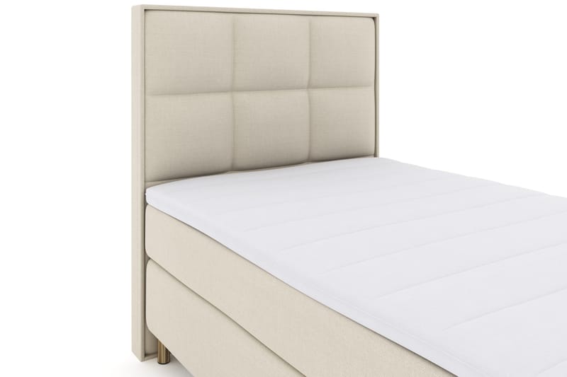 Select No 3 Komplett Sängpaket 120x200 Fast - Beige/Koppar - Möbler - Säng - Enkelsäng