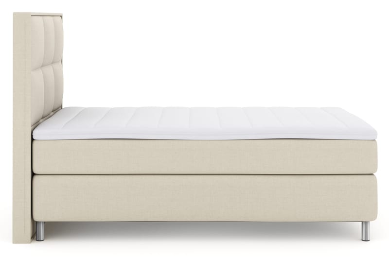 Select No 3 Komplett Sängpaket 120x200 Fast - Beige/Metall - Möbler - Säng - Enkelsäng