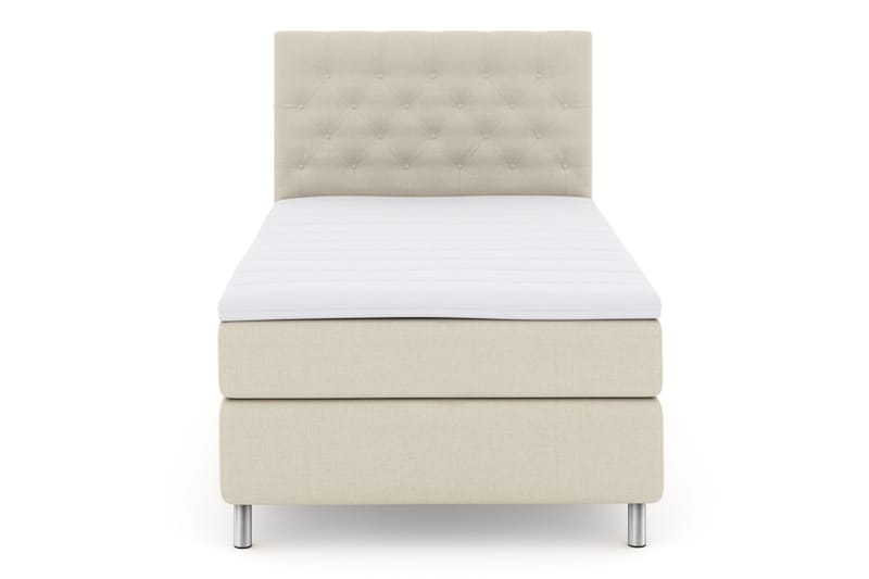 Select No 3 Komplett Sängpaket 120x200 Fast, Beige/Metall