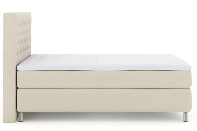 Select No 3 Komplett Sängpaket 120x200 Fast - Beige/Metall - Möbler - Säng - Enkelsäng