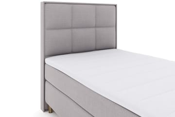 Select No 3 Komplett Sängpaket 120x200 Fast - Ljusgrå/Koppar - Möbler - Säng - Enkelsäng