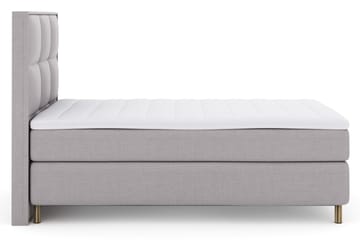 Select No 3 Komplett Sängpaket 120x200 Fast - Ljusgrå/Koppar - Möbler - Säng - Enkelsäng